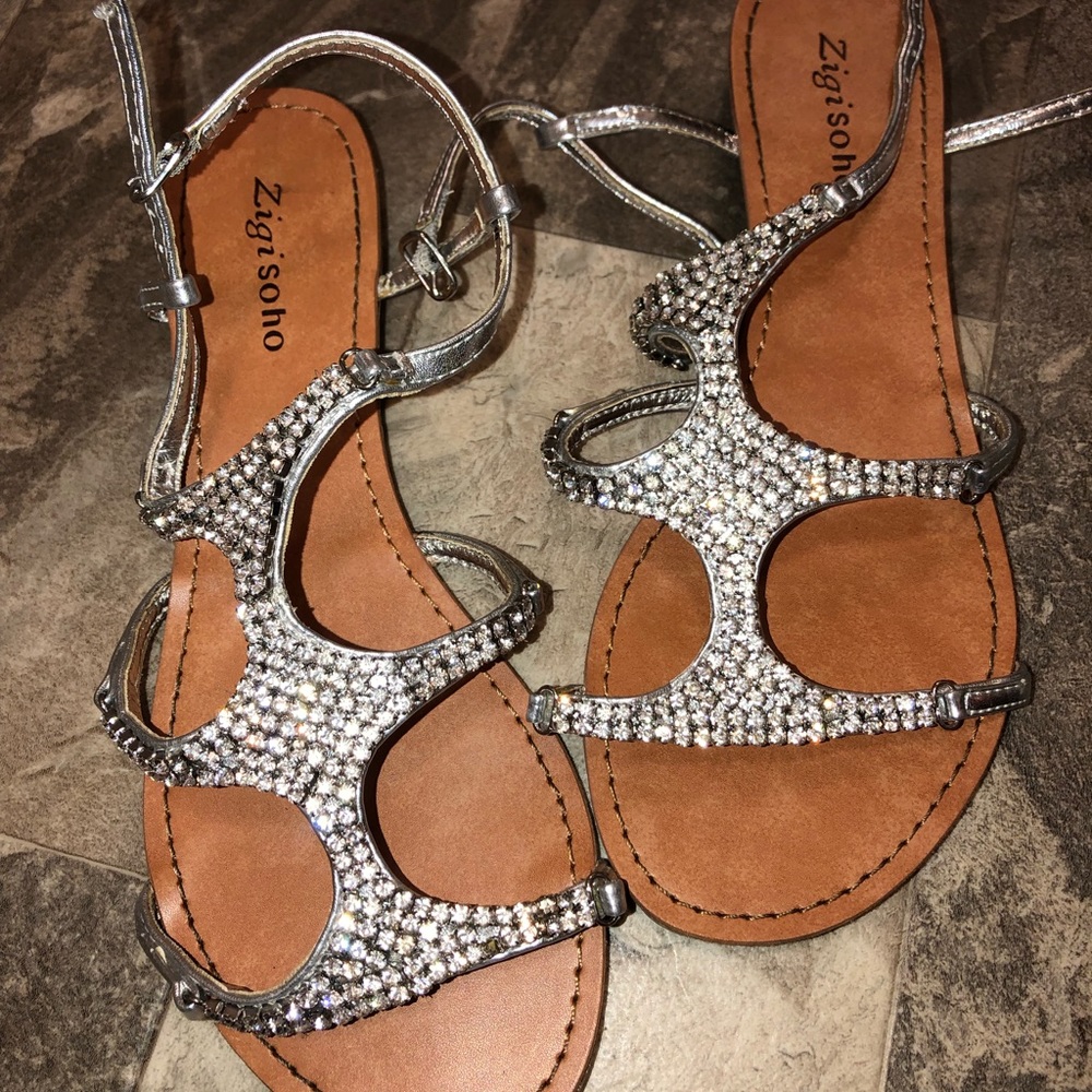 Jeweled Sandals